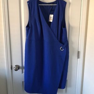 Plus size sleeveless dress